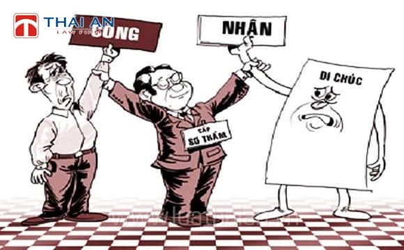 thu tuc lap di chuc tai co quan cong chung
