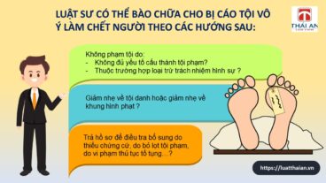 bào chữa tội vô ý làm chết người