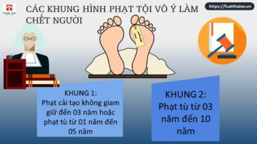 2 khung hình phạt tội vô ý làm chết người