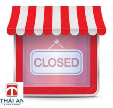 chấm dứt hoạt động chi nhánh