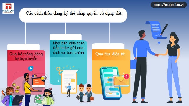 Thế chấp quyền sử dụng đất: Những điều cần biết! 4 Các cách thức đăng ký thế chấp quyền sử dụng đất