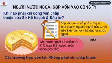 người nước ngoài góp vốn công ty Việt Nam