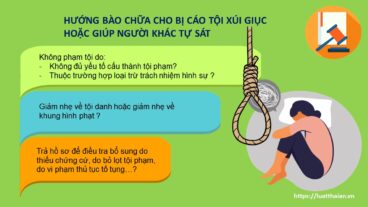 Tội xúi giục hoặc giúp người khác tự sát: Tất cả những gì bạn cần biết! 6 bào chữa tội xúi giục hoặc giúp người khác tự sát