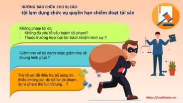 tội lạm dụng chức vụ quyền hạn chiếm đoạt tài sản