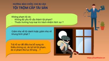 bào chữa tội trộm cắp tài sản
