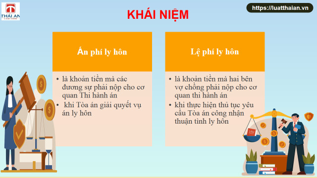 An phí ly hôn, lệ phí ly hôn: Những điều cần biết 5 Khái niệm án phí ly hôn, lệ phí ly hôn