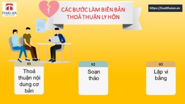 các bước làm biên bản thoả thuận ly hôn