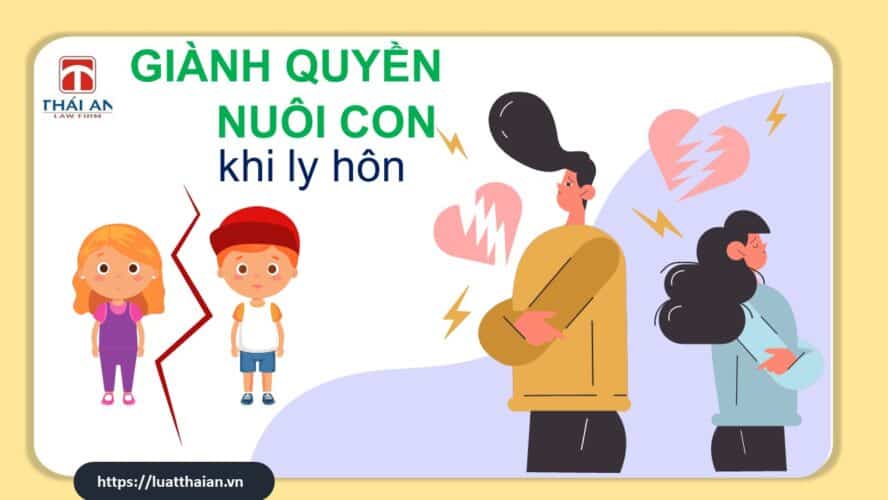 giành quyền nuôi con khi ly hôn