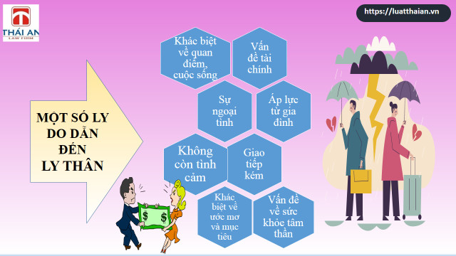 Ly thân và ly hôn 3 Nguyên nhân ly thân