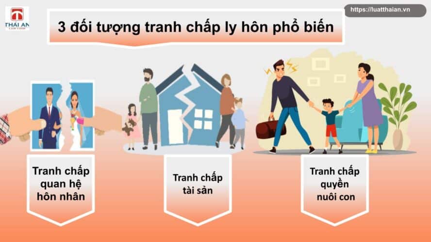tranh chấp ly hôn