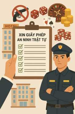 Xin giấy phép an ninh trật tự: Thủ tục, điều kiện và dịch vụ hỗ trợ doanh nghiệp 2 giấy phép an ninh trật tự