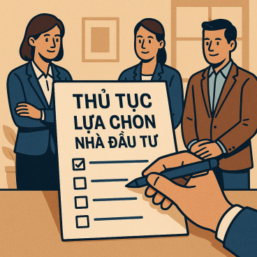 Thủ tục lựa chọn nhà đầu tư kể từ ngày 01/01/2024 2 thủ tục lựa chọn nhà đầu tư