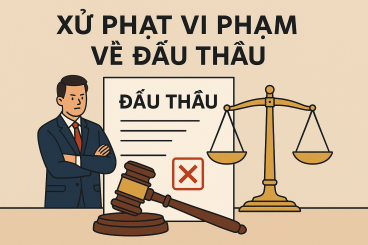xử phạt vi phạm về đấu thầu