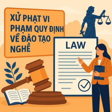 phạt vi phạm về đào tạo nghề