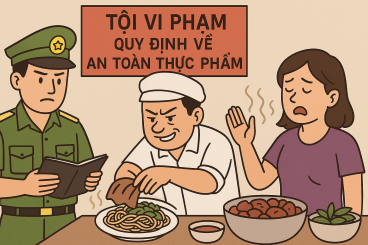 Tội vi phạm quy định về an toàn thực phẩm