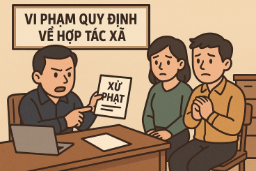 Xử phạt vi phạm về hợp tác xã