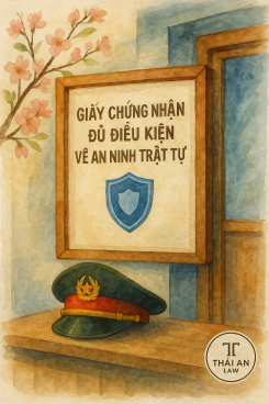 Giấy chứng nhận đủ điều kiện về an ninh trật tự