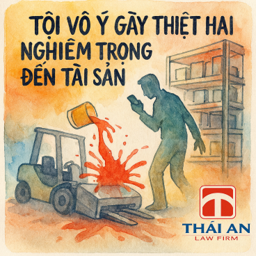 tội vô ý gây thiệt hại nghiêm trọng đến tài sản