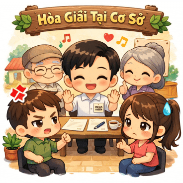 Hòa giải tại cơ sở – giải pháp pháp lý gần dân, hiệu quả và nhân văn 4 hòa giải tại cơ sở