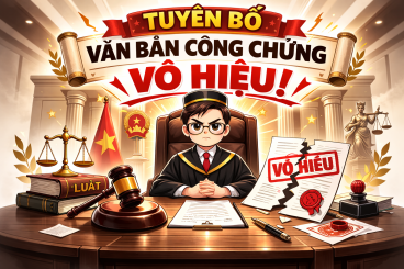 Tuyên bố văn bản công chứng vô hiệu. Trình tự, thủ tục mới nhất! 2 tuyên bố văn bản công chứng vô hiệu