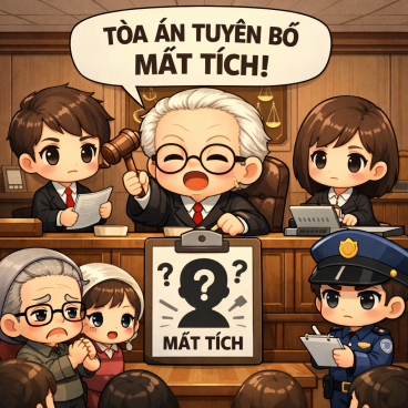 Tòa án tuyên bố mất tích
