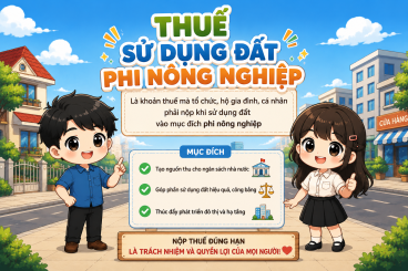 Thuế sử dụng đất phi nông nghiệp
